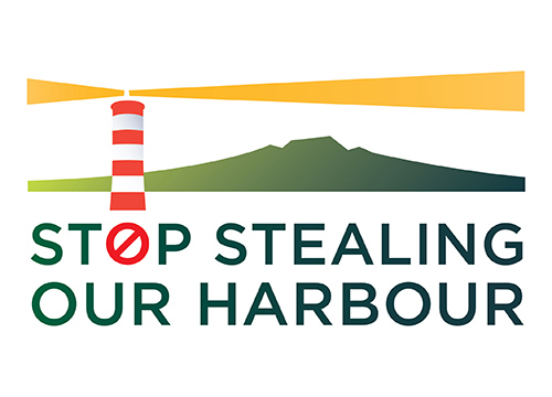 Stop Stealing Our Harbour [consortium] Logo